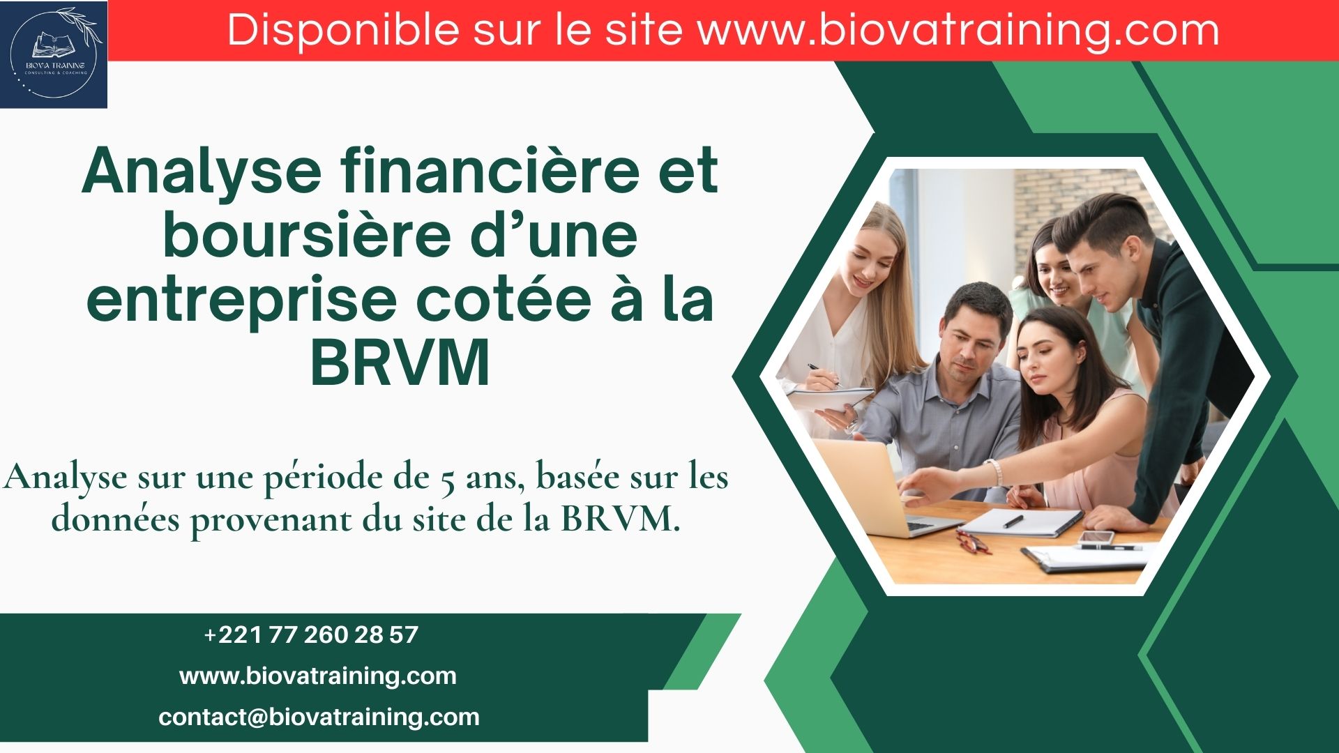 Analyse financière et boursière d’une entreprise cotée à la BRVM